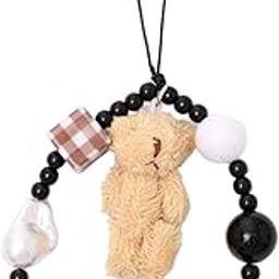 CALANDIS™ Mobile Phone Charm Lanyard Phone Keychain Decoration Handbag Chain Universal Black | Straps & Charms | Cell Phone Accessories-image-19