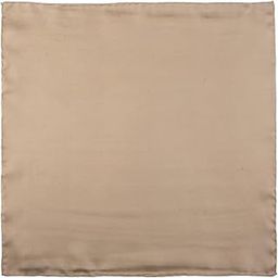 Solid Light Brown Silk Pocket Square For Men-picture-49