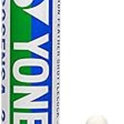 Yonex Aerosensa 2 Feather Badminton Shuttlecocks (White, Medium Speed ) | Real Goose Feathers | Solid Cork | Pack Of 12-16