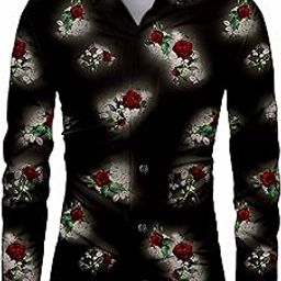 Men's Polycotton Fully Digital Printed Unstitched Shirt Fabric Piece For Men And Boys (2.25 Meter)-image-22