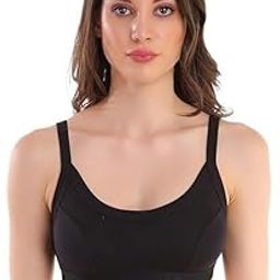 Women’s Cotton Sports Bra | Wire-Free, Soft & Stretchable | Breathable Everyday Bra for Yoga, Gym, Travel, Sleep & Daily Comfort-picture-54