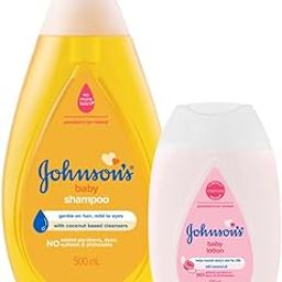 Johnson's Baby No More Tears Shampoo, 500ml with Baby Lotion, 100ml-image-90