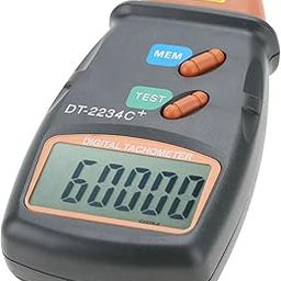 Leapiture Digital Tach Digital Tachometer LCD Tachometer LCD Photo Tachometer Mini Reliable RPM Tester Meter-image-49