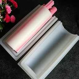 Vedini Round Tube Soap Mold Column Silicone Embed Soap Making Supplies Tool | Handmade Soap Candle Making Supplies Mousse Cake Chocolate Baking Hand Craft Tool Mould (1000Ml) JKB-504-picture-21