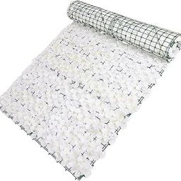 Artificial Flower Privacy Fence DIY Backdrop for Yard Balcony White | Privacy Screens, Windscreens | Garden Fencing | Yard, Garden & Outdoor Living-image-46