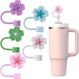 5PCS Stanley Cup Accessories: Straw Cover Cap, Cherry Blossom Straw Cover, Dust-Proof Straw Cap-image-19