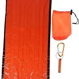 BESPORTBLE 1set Lightweight Outdoor Sleeping Bag Drawstring Compression Sack for Camping and Backpacking Emergency Survival Gear-image-81