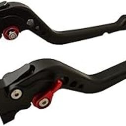 Adjustable Brake & Clutch Lever Set Compatible with R15 V3 ABS - Black, Set of 2-28