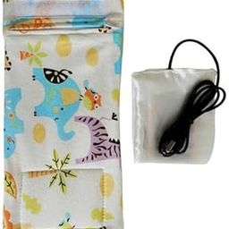 4xBabys Feeding Bottle Warmer Infant Milk Bag Pouch Elephant and Bird-image-38
