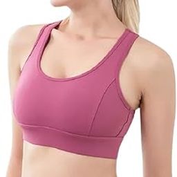 Women's Running Sports Bra Quick DryActive Sports Bra for Women | Full Coverage, Non-Wired, Seamless, Stretchable & Support Activewear for Women | Criss Cross Back Crop Tops for Gym, Yoga & Workout-image-9