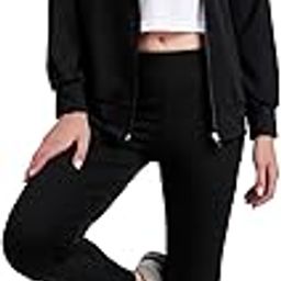 Benzos Women's Body Fitted Gym Running Sports Track Suit | Regular Casual Fit | Track Suit for Girls & Women | Fabric - Polyester | Top Closure - Zipper-image-30