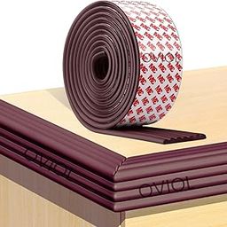 OVIOL 1 Pcs Corner Protector for Sharp Edges Thick Extra Soft Foam Table Corners Edge Protector Baby Proofing Products for Kids Table Desk Furniture, 6.5ft (2mtr) (Brown, Pack of 1)-17