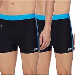 Mens Costume Is-010 Size 2Xl Black/Sky With Is-010 Size 2Xl Black/Sky Pack Of 2 And Swimming Goggles Is-501-image-64