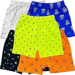 MYO Kids Printed Unisex Bloomers Underwear 100% Cotton Soft Comfortable | Skin Friendly | Innerwear |(Pack of 5)-picture-10