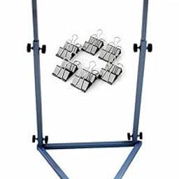 Prabhas Designs Height Adjustable Frameless Box Aari Stand 24 X 16 Inches with 12 Clips || Alternative for Hoops-picture-8