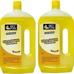 BIG Pure Oil and Grease Cleaner, 1 Litre (Pack of 2), German Formulation Heavy Duty, For Industrial Components, Effective on Aluminium, Zinc, Steel and Plastic.-picture-23