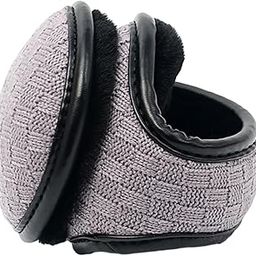 Winter Ear Warmers Foldable Ear Muffs for Outdoor Activities Skiing Walking Gray-image-43