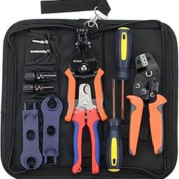 iCrimp Solar PV Cable Crimping Tool Kit for 2.5/4/6mm² with Stripper,Cutter, Solar Spanner and solar Connectors-picture-20