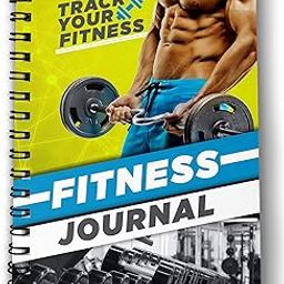 One click creations Exercise Journal for Men Workout Log Book Fitness Daily, Weekly, Monthly Organizer with Hardcover (60 Days Planner), India's First and Complete Gym Planner, Workout Habit Tracker-45