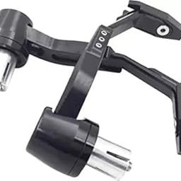 Autozap Universal Bike Lever Protector Guard 7/8" 22mm Brake & Clutch Levers Protector Guard ((Black)-0