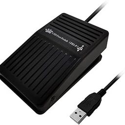 USB Single Foot Switch One Key Cusized Foot Switch Control Keyboa Mouse Gamepad Character String Multimedia Printing Hine-image-89