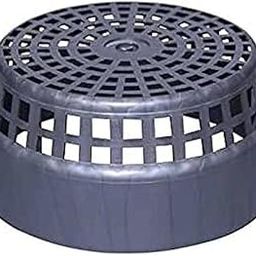 CAMCASA 6-Inch Plastic Cowl Cap for Chimney Exhaust Pipe – Ventilation Cover for Kitchen, Bathroom, Dryer, and Exhaust Fan Duct – Weatherproof Airflow Protector with Lock Ring (GREY)-picture-14
