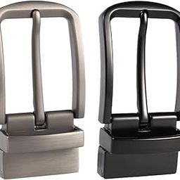 Fashion Metal Belt Buckle for Leather Strap Single Prong Belt Accessories Matte Silver-image-39