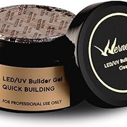 Wernest UVLED Builder Gel for Nail Art Extension- Clear 50gm-image-99