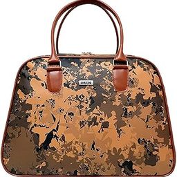 Leather Bag Travel Duffle for Men and Women tylish Trendy Travel Bag for Men Women Duffle Travelling Bag Duffel Luggage Tote Bag Big Hand Bag (Brown)-image-45