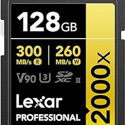 Lexar Professional 2000x 128GB SDXC UHS-II Card, Up to 300MB/s Read (LSD2000128G-BNNNU)-31