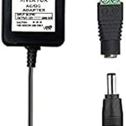 12V LED Strip 2A, 12V Switching, 110V, 12 Volt Power Supply for LED Strip Light with 5.5/2.1 DC Female Barrel Connector to Screw Adapter-29
