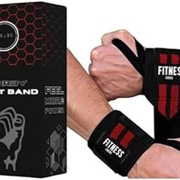 CHUBS Wrist Supporter for Gym Wrist Band for Men Gym & Women with Thumb Loop Straps - Wrist Wrap Gym Accessories for Men Hand Grip & Wrist Support Sports Straps for Gym, Weightlifting (MAROON)-picture-18