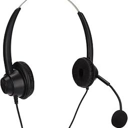 UniMarket® Professional USB Headset, USB Binaural Headset H360D-USB-3 Volume Control for Front Speakers-image-30