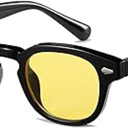 Unisex Vintage Retro Round Style Tinted Sunglasses For Men Women Fashion Circle Sun Glasses 46mm-image-48