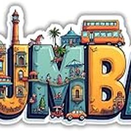 Mumbai City Theme Souvenir Wooden Fridge Magnet for Refrigerator - Mumbai Fridge Magnet for Kitchen & Home Decor | Perfect Souvenir Gift | Size 3x3 Inches | Pack of 1-image-94