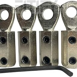 FITIFY Gym Machine Wire Lock Set | Heavy Duty Cable Connector with Bolts & L-Key (2)-23
