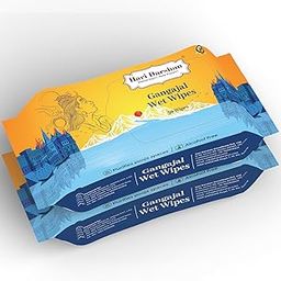 Hari Darshan Natural Gangajal Wet Wipes for Rituals & Pooja | Pack of 2 (30 Wipes Each) | Alcohol-Free, Germ Protection, Fast-Drying | Purifying Wipes with Ganga Water | Multipurpose Use | Fresh Scent-image-78