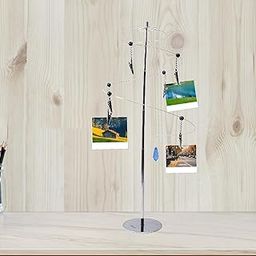 UJEAVETTE Desktop Photo Holder Organizer Versatile Stable Easy to Use Table Decoration-image-6