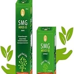 SMG Merze-55 Immunity Booster Drops 20ml and Capsules Set, Natural Defence Against Diseases, Digestion Support-14