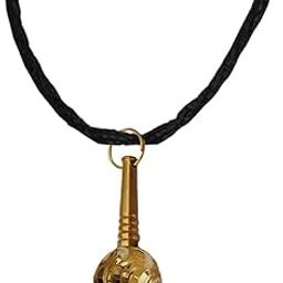 Religious Lord Pavan Putara Mahabali Hanuman Gada Pendant Necklace Gold Brass Pendant For Men And Women-image-77