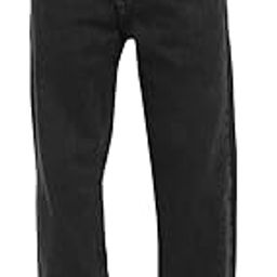 Men's Cotton Button-and-Zip Relaxed fit Denim Trouser-image-3