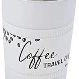 YOWA Premium Coffee Travel Mug – 500ml Leakproof Stainless Steel Reusable Cup – White Insulated Tumbler with Lid for Hot & Cold Beverages – Office Travel Outdoor Use (White)-image-7