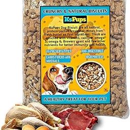 RoverPets Biscuits for Puppies & Dogs | Bone-Shaped Oven-Baked Dog Treats | Real Chicken Flavour Snacks | Healthy & Crunchy Biscuits for Growing Dogs (1 Kg Pack)-image-28