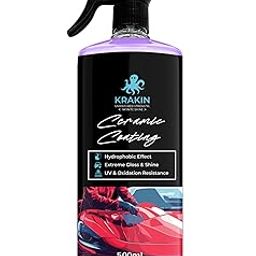 Krakin Ceramic Coating For Car & Bike (500ml) | Gives Ultra Gloss & Hydrophobic Protection | Water & Dirt Repellent, Easy Spray-On Formula-image-14