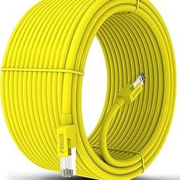 FEDUS Cat6 Ethernet Cable, 5 Meter High Speed 550MHZ / 10 Gigabit Speed UTP LAN Cable, Network Cable Internet Cable RJ45 Cable LAN Wire, Patch Computer Cord Gigabit Category 6 Wires for Modem, Router Yellow-image-16