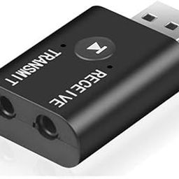 FnX® Bluetooth Transmitter Receiver, Bluetooth Adapter for Audio, 2-in-1 Bluetooth AUX Adapter for TV/Car/PC/MP3 Player/Home Theater/Switch-19