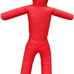 CALANDIS™ Fighting Training Dummy Unfilled Adults Brazilian Jiu Jitsu Dummy for Boxing Red | Dummies | Training Equipment & Supplies | Boxing, Martial Arts & MMA-image-27