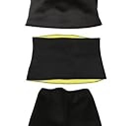 CLUB BOLLYWOOD®Women Fashionable Neoprene Shapewear Calorie Off Shirt for Gym Fitness Exercise Black XXXL|Clothing, Shoes & Accessories | Womens Clothing | & Sleep |0-image-66