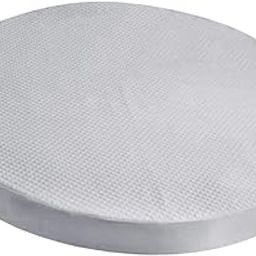CosmoMart® Hypoallergenic Round Bed Table Soft Cover Bed Sheet Skirt Gray 220x220cm-image-15