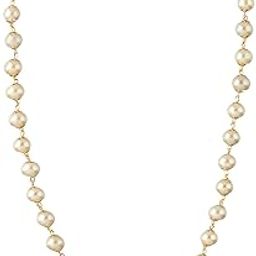 Chain 26 Inch Fine Gold Plated Finish Handmade Work Multi-Pearl Jewellery For Women Girls Men-image-63